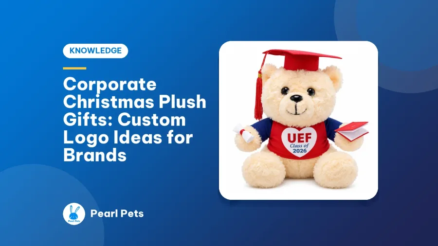 Corporate Christmas Plush Gifts: Custom Logo Ideas for Brands