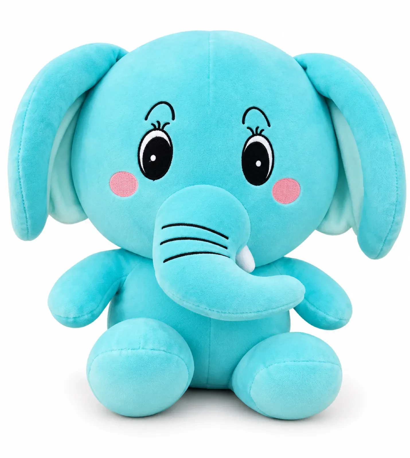 Voi bông màu xanh dương