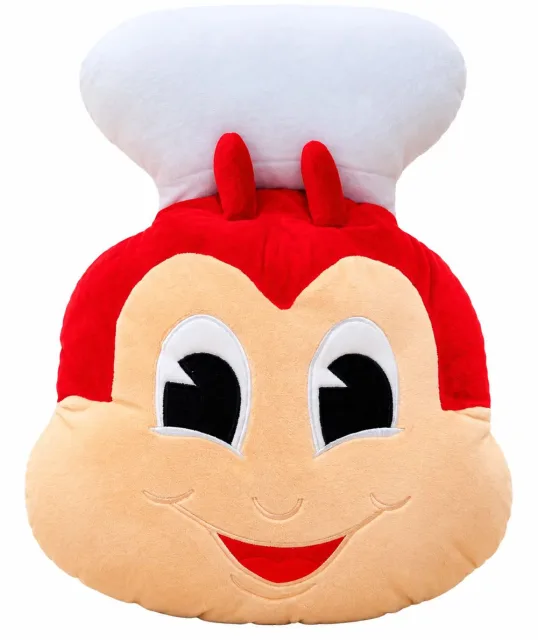 Gối bông mascot ong đỏ