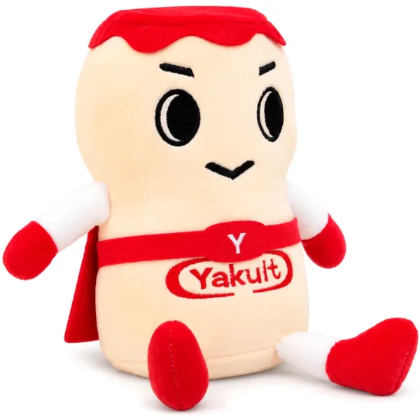 Thú bông mascot hình chai thức uống màu đỏ