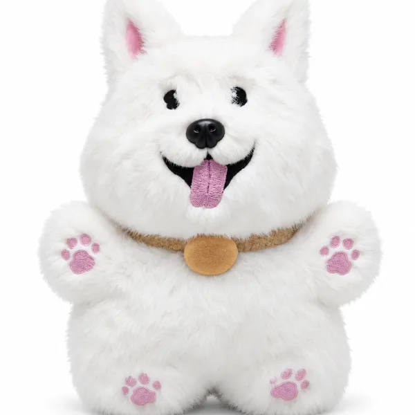 Chó bông samoyed màu trắng