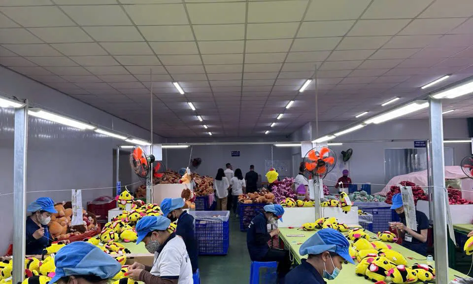 Đóng gói & hoàn thiện gấu bông